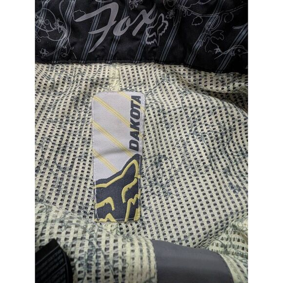 Fox Racing Dakota Women’s Moto Pants 7/8 Gray Lime Green Off-Road MX w/ Pads - Picture 6 of 12